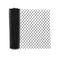 Galvanized Steel Chain Link Fence Kit 4 x 50 Ft Silver V735241