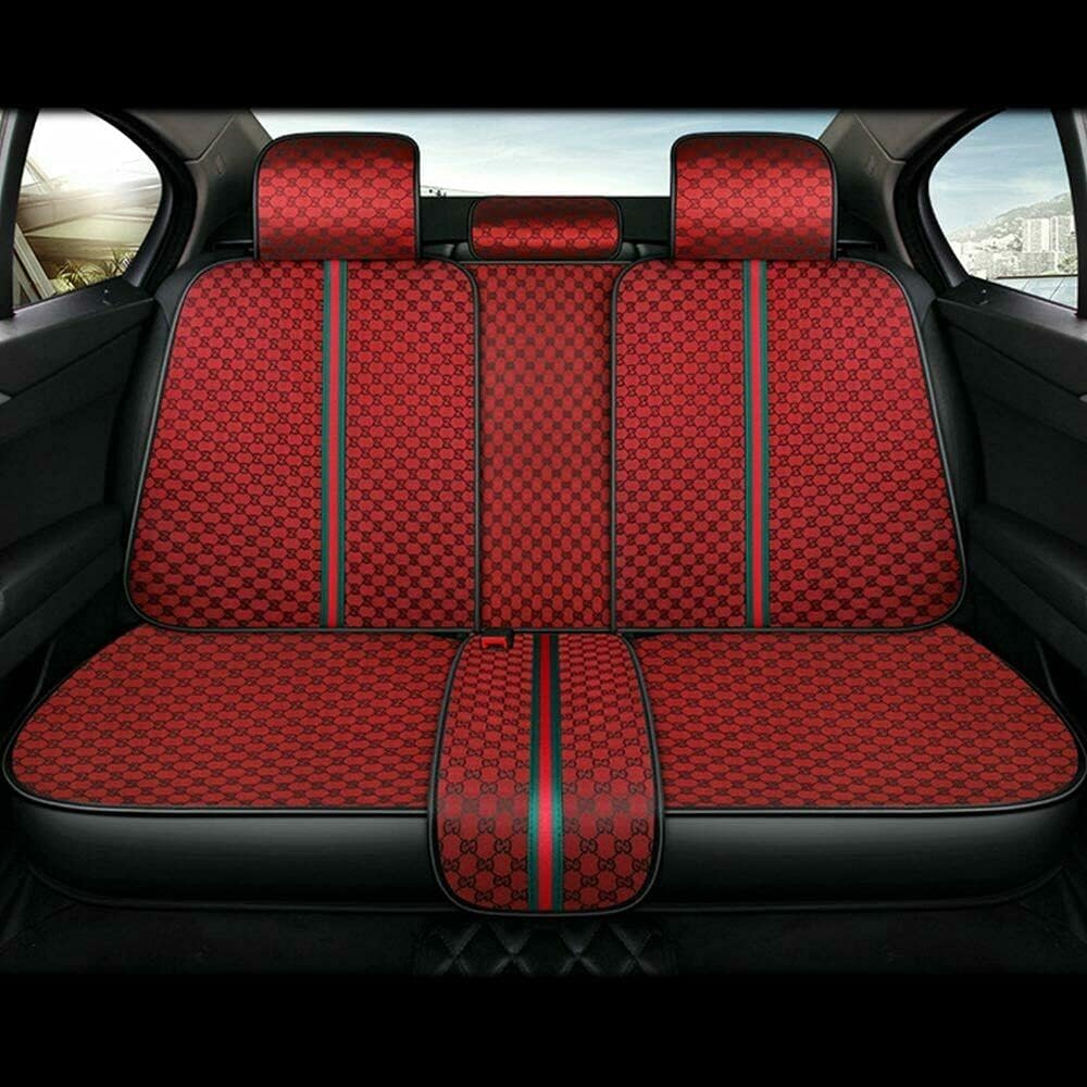 Faux Leather Car Seat Covers Full Set J79504