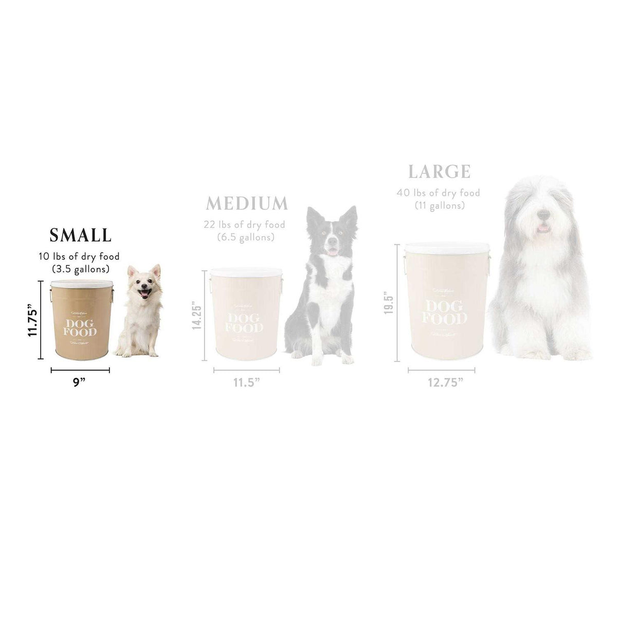 Dog Food Storage Canister S11328