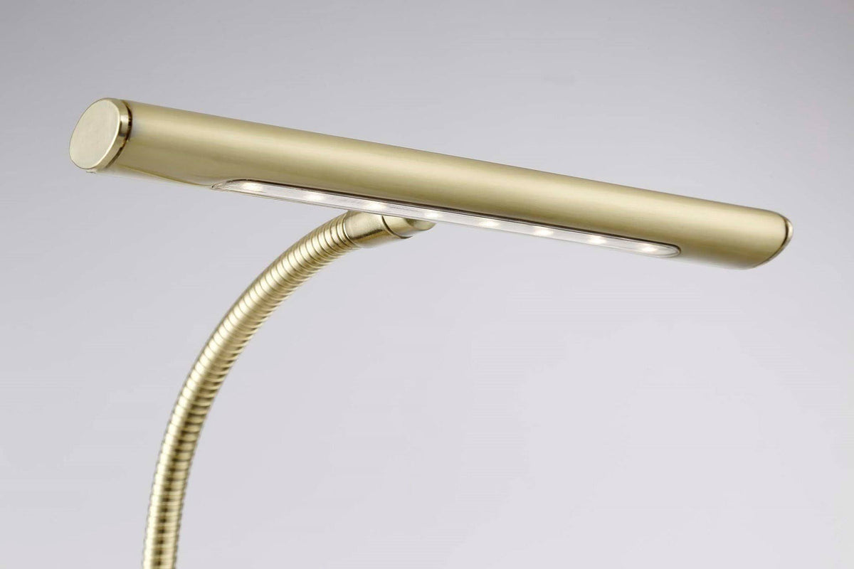 Curtis LED Picture Light in Brass Matte P7073