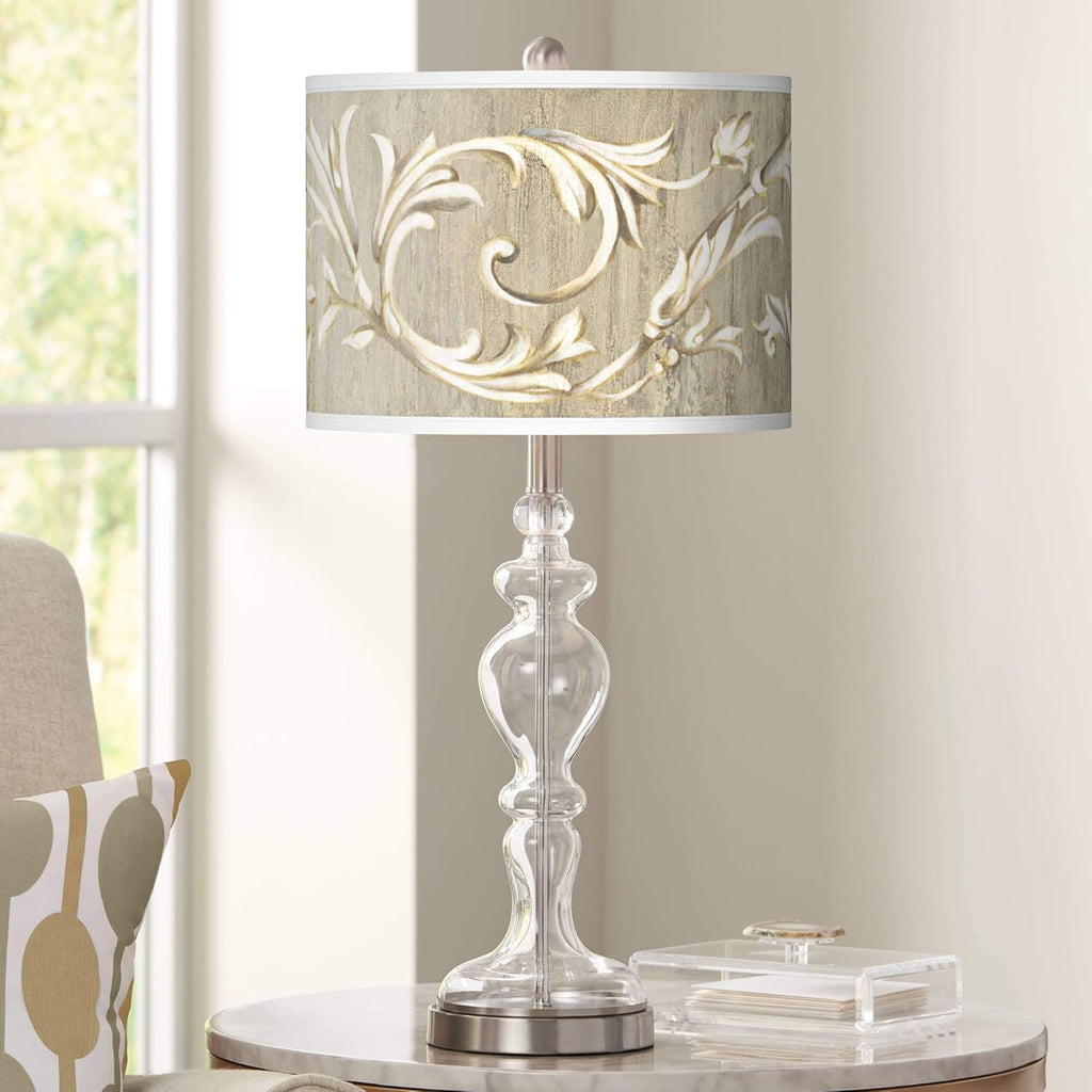 Clear Glass Table Lamp I1294