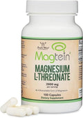 Magnesium L Threonate Capsules 2,000 mg 100 Capsules Q4724