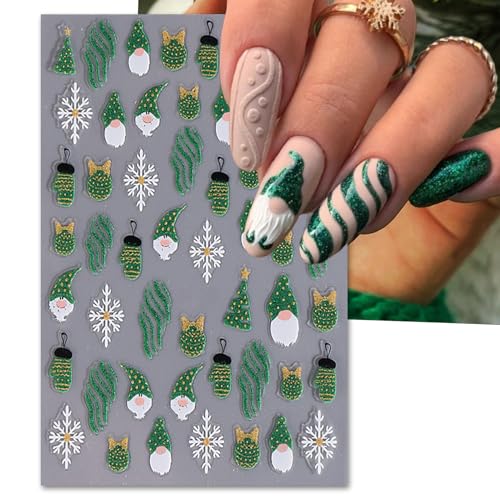 Holiday Nail Art Stickers Variety Pack J24512
