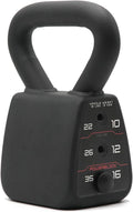 Adjustable Kettlebell, Black, 35 lb W210
