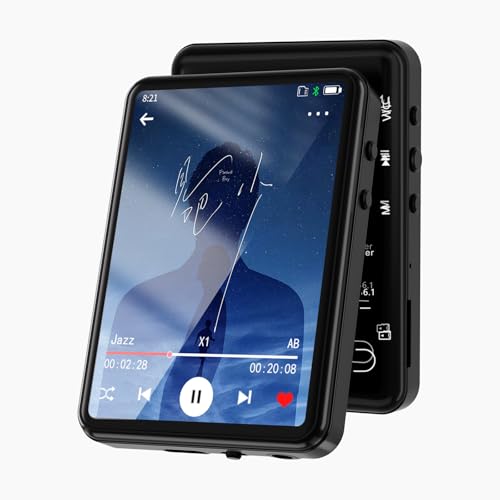 Black 32GB Bluetooth MP3 Player with Touch Screen X5759