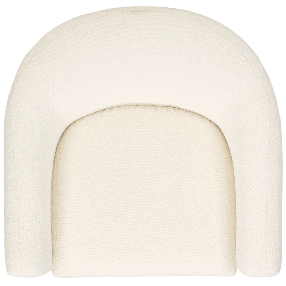 Ivory Boucle Accent Chair L2461
