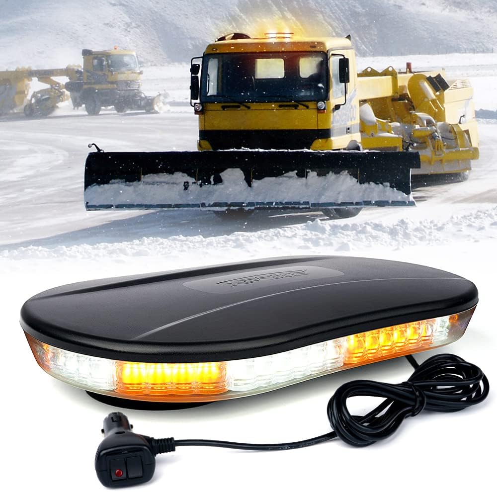 Amber COB LED Rooftop Strobe Beacon Lights Bar K7690