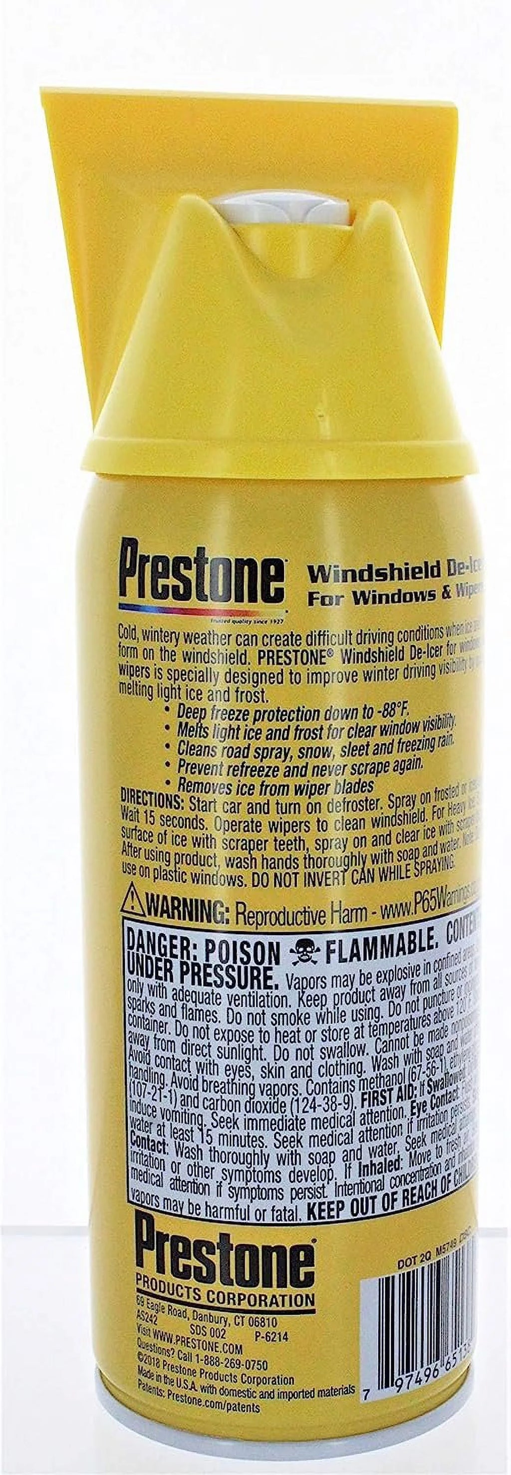 11 oz Aerosol Windshield De-Icer 2 Pack A8087