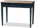 Spruce Blue Accent Writing Desk C6933