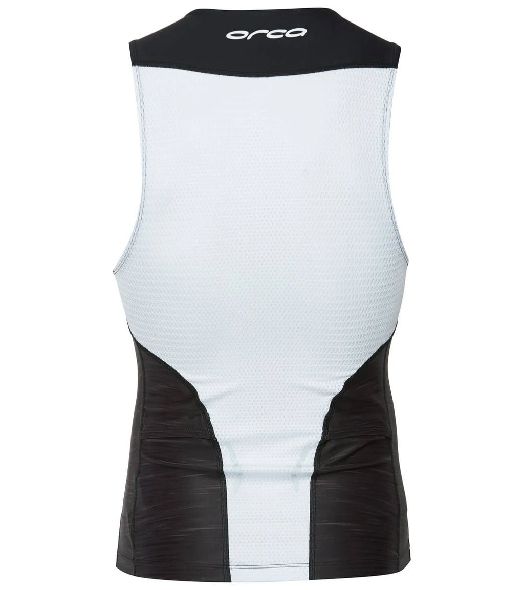 Men's Core Tri Tank - Black/White S6753