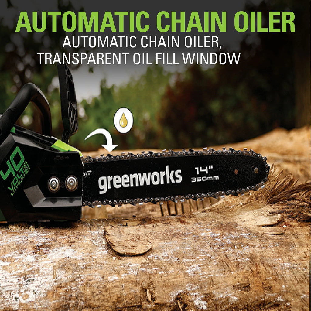 40V 14 Brushless Chainsaw with 2.5 Ah Battery & Charger L185712