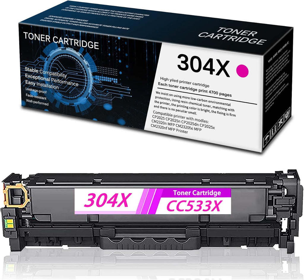 Cyan High Yield Toner Cartridge for HP CP2025 CM2320 Printer O50442