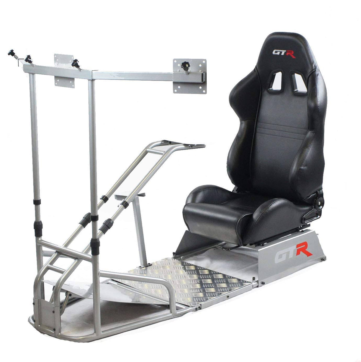 Silver Frame All Black Seat Simulator B58417