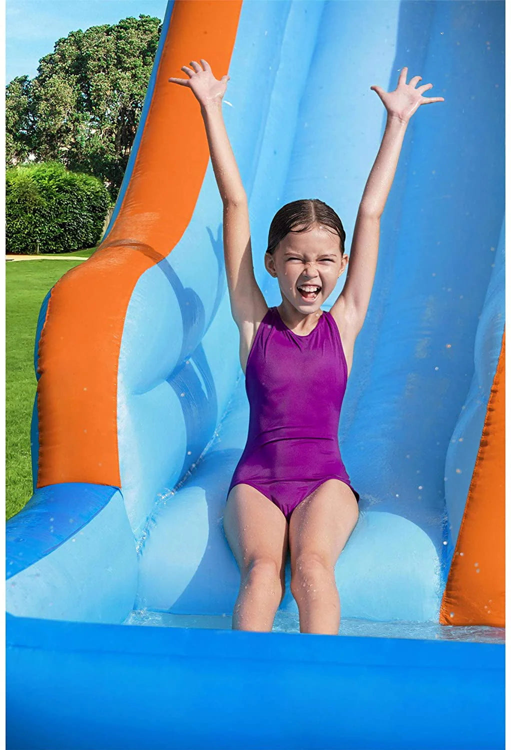 Inflatable Kids Water Park with Air Blower Z65374