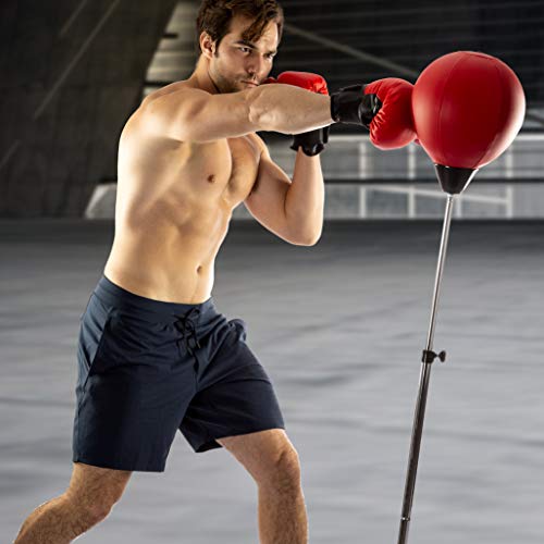 Height Adjustable Punching Bag with Stand D4734