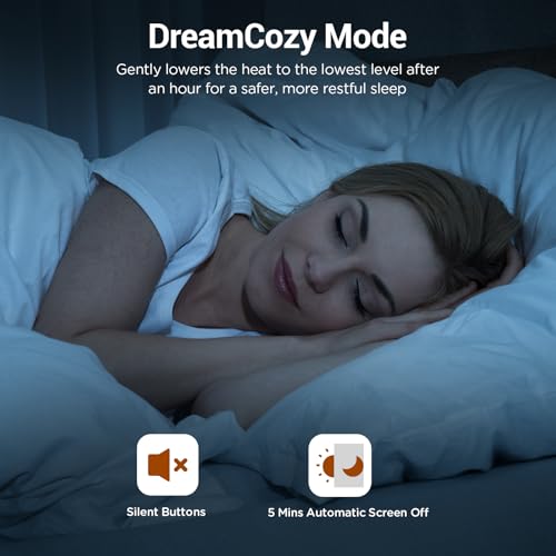 Queen Heated Mattress Pad with Dual Zone Control P80520