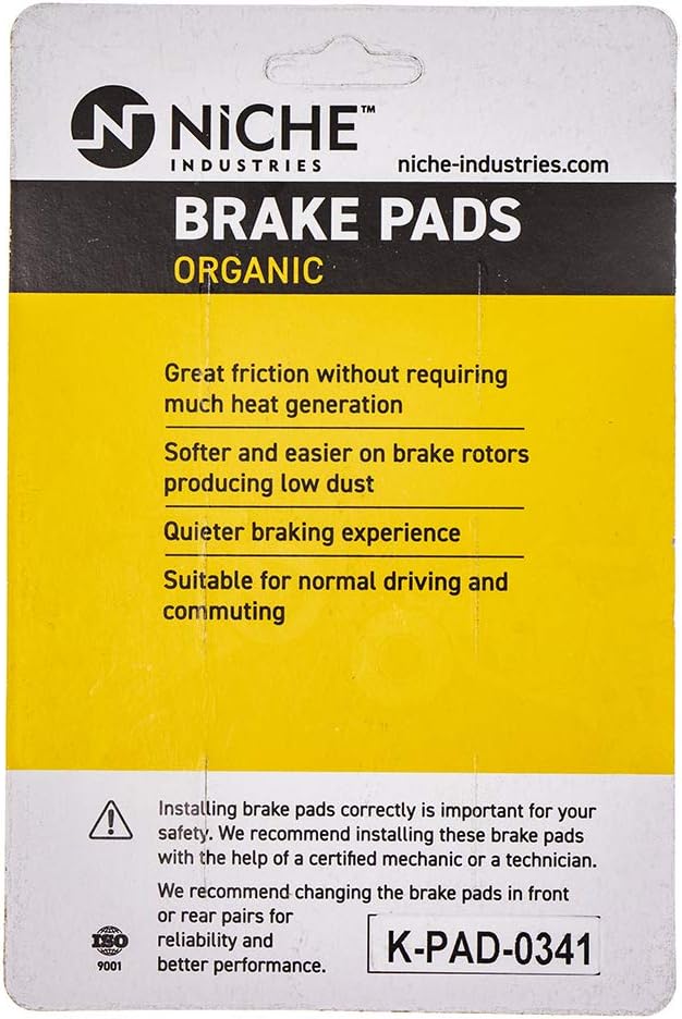 Brake Pad Set Organic Pack of 2 F155986