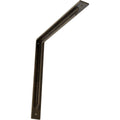 Antiqued Pale Gold Steel Bracket F5846