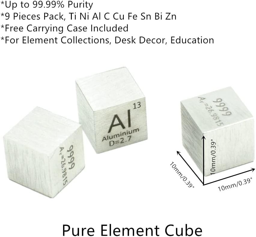 9 PCS 10mm Density Cubes Set R206204