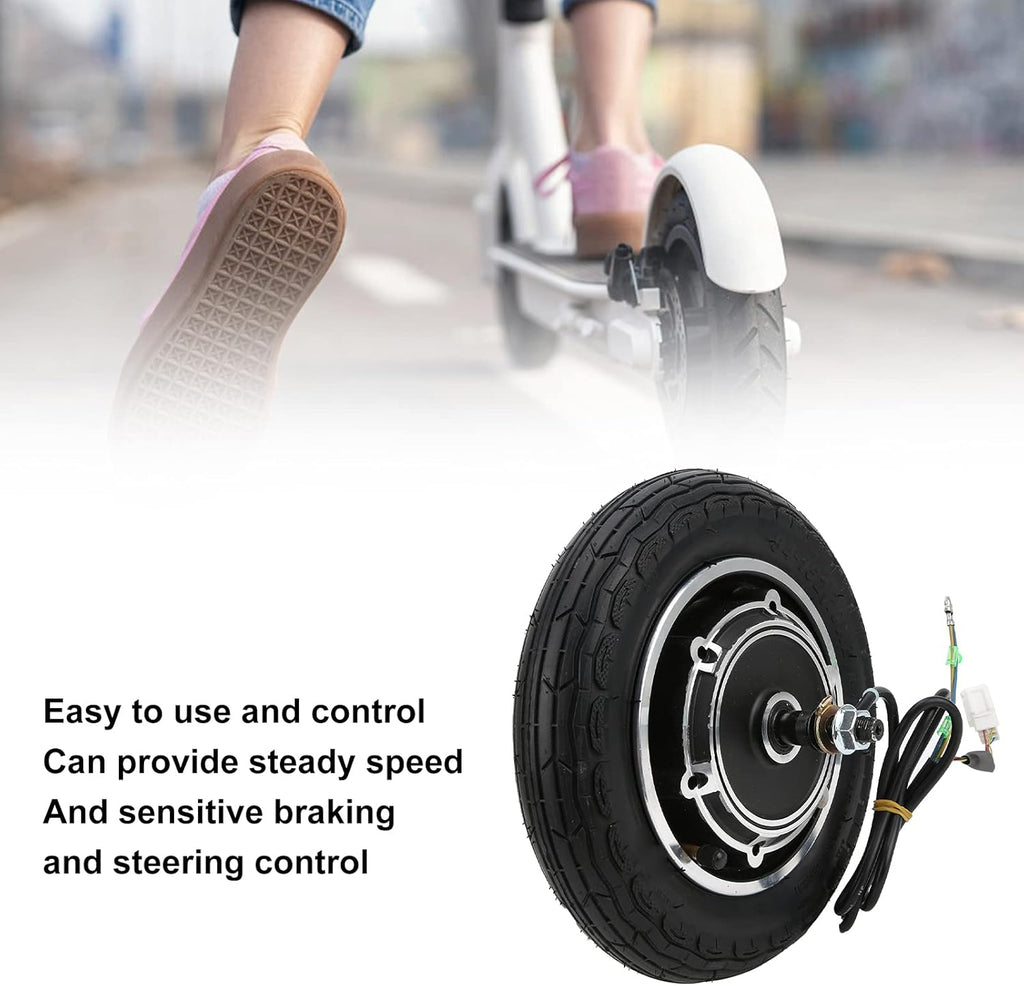 Electric Scooter Hub Motor Wheel Assembly with Antiskidding Tire S756