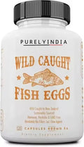Wild Caught Fish Eggs Omega-3 Supplement 2400mg 120 Capsules E432670