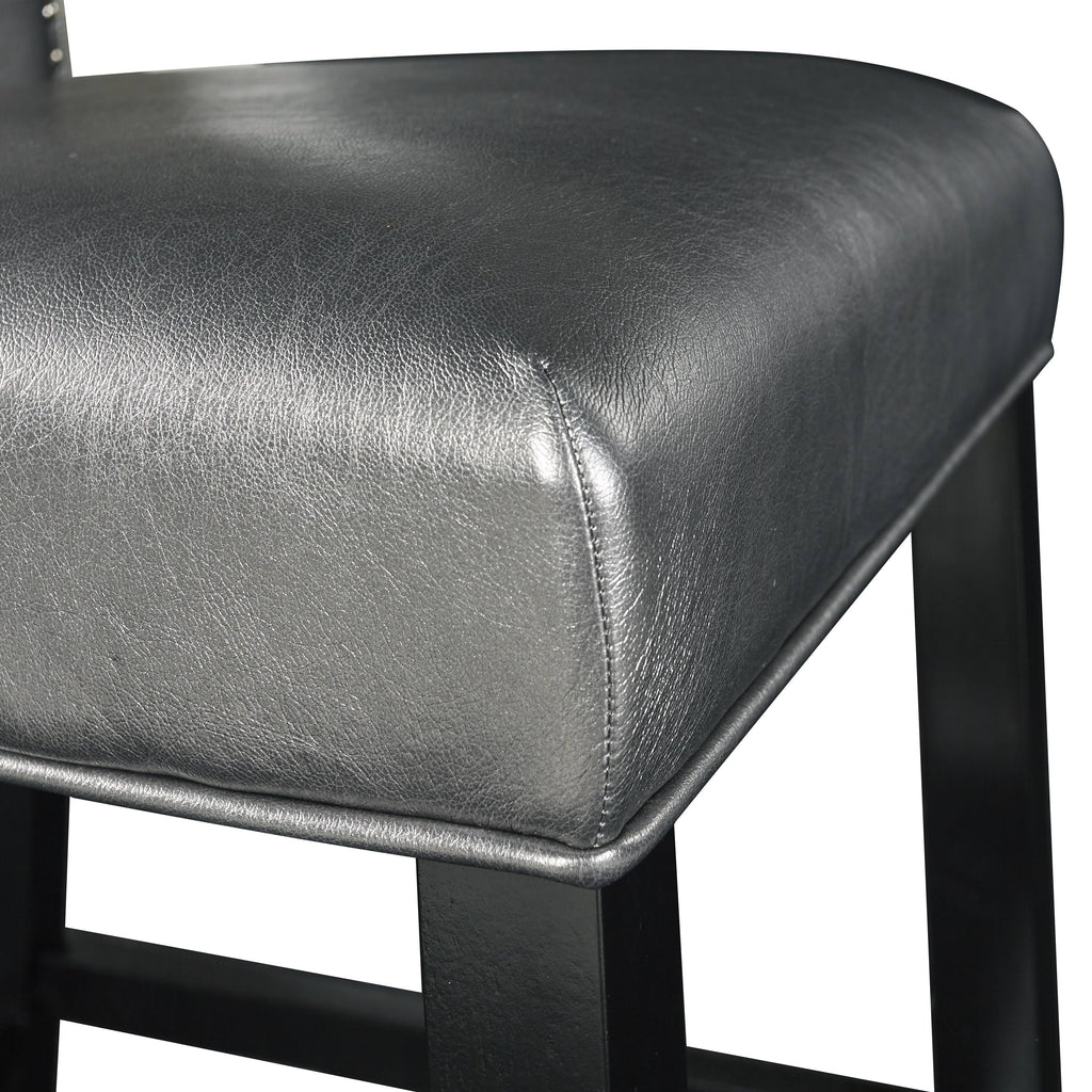 Black Pewter Counter Stool B2929