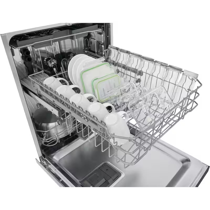 24 In. Built-In Tall Tub Dishwasher in Stainless Steel with 5-Cycles, 49 dBA U170