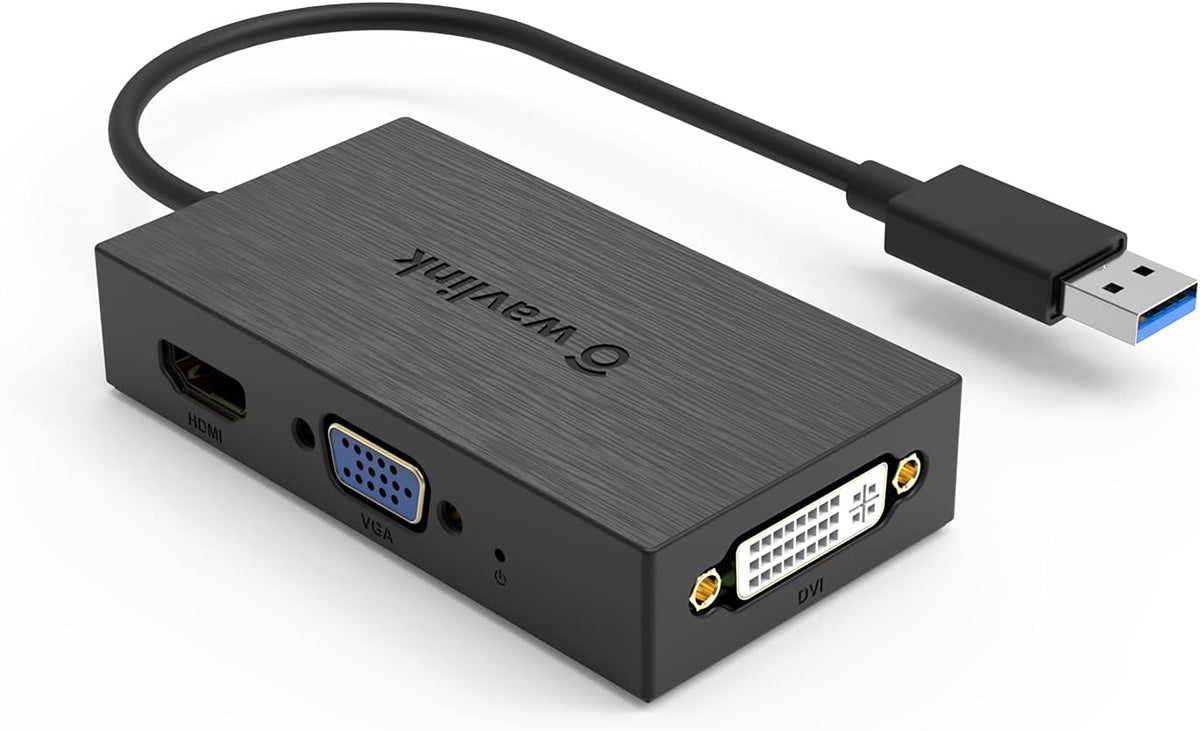 USB C Docking Station, 12-in-1 Triple Display Type C Hub Adapter with HDMI, DisplayPort, VGA, Ethernet, USB 3.0/2.0, SD/TF Card Reader, Audio Jack, 100W PD3.0 S320