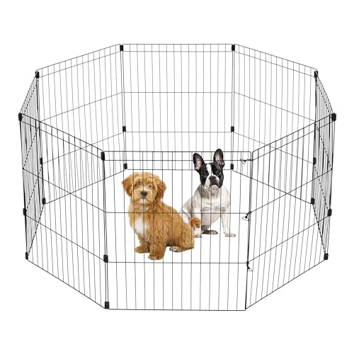 Metal 8-Panel 24" Dog Playpen A261