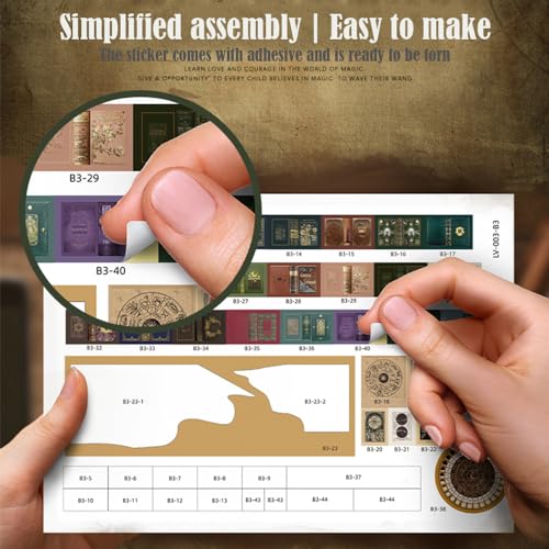 DIY Dollhouse Miniature Wooden Furniture Kit with Dust Proof Cover and Music Box M651
