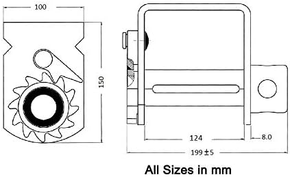 4 Pack Trailer Winch U2421