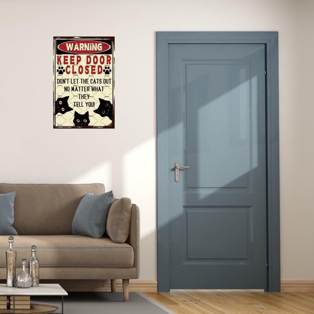 Metal Sign 8x12 Inch V999027