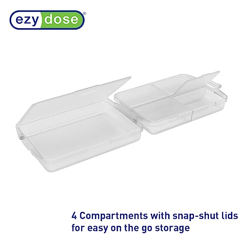 Gray Magnetic Pill Case with 7 Compartments Z545504