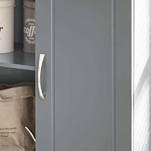 Brown Wall Storage Cabinet P7173