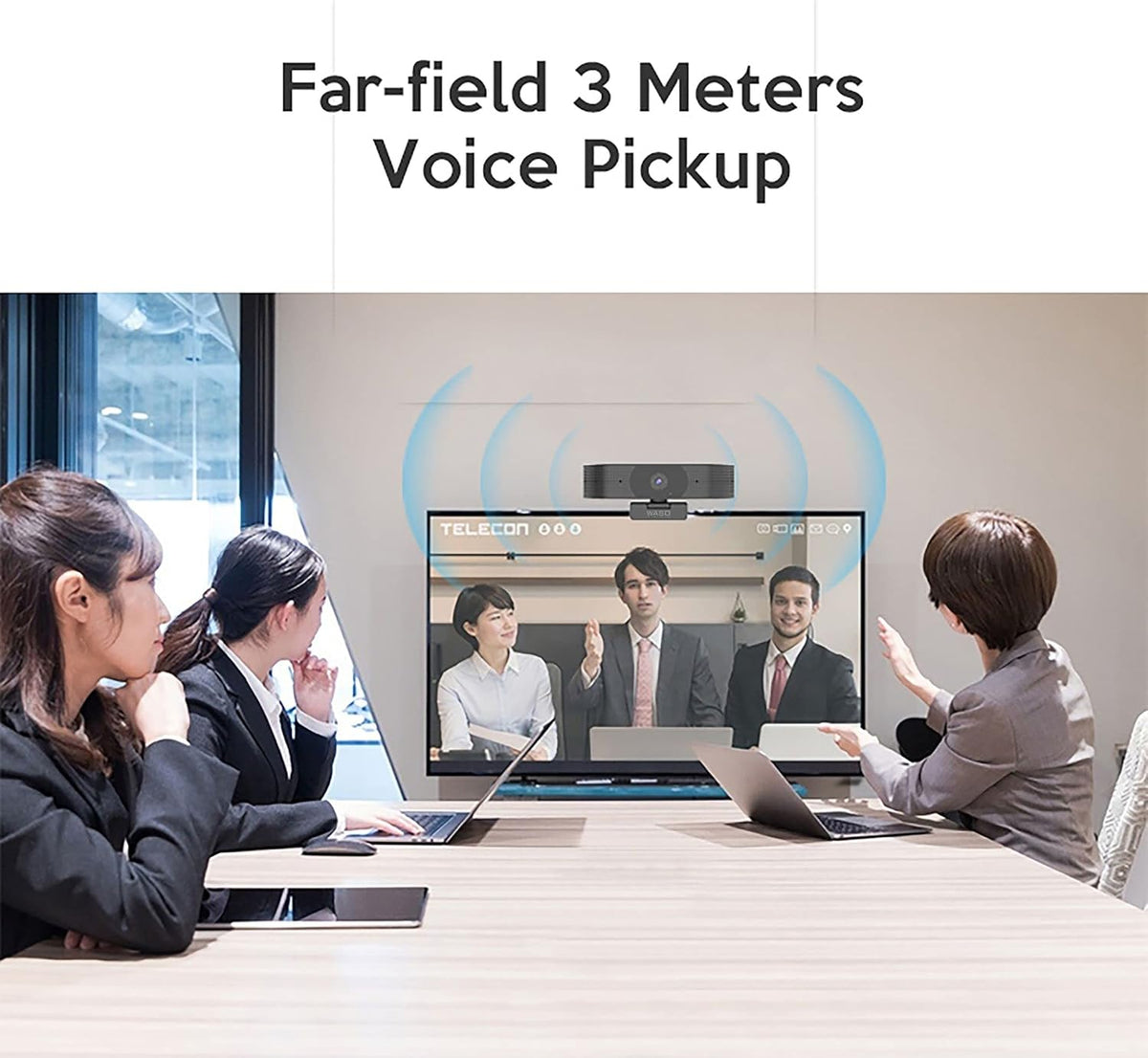 4K Webcam with Microphone, Auto Focus, USB Z5645