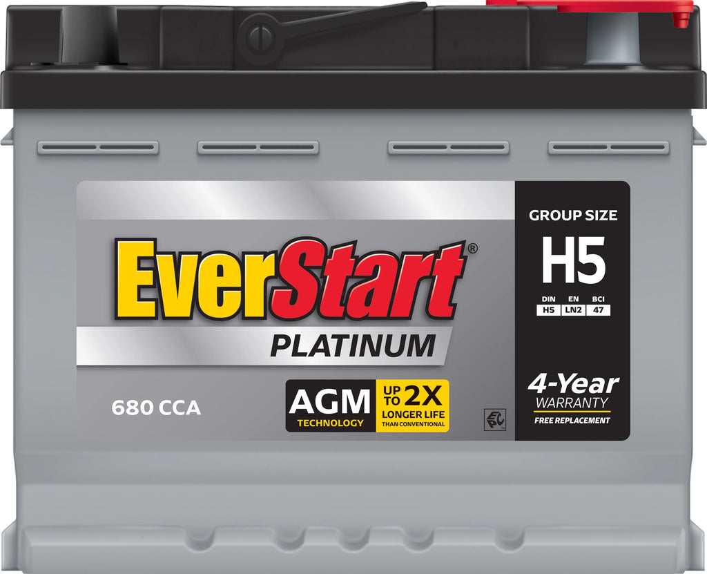 AGM Automotive Battery Group Size H5 12 Volt 680 CCA F22588