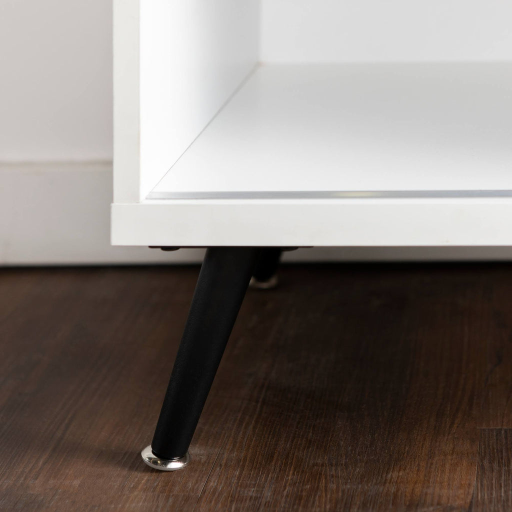 Sliding Door TV Console - Grey Wash A6262