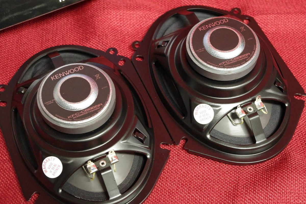 250W 6x8 2-Way Car Speakers V4829