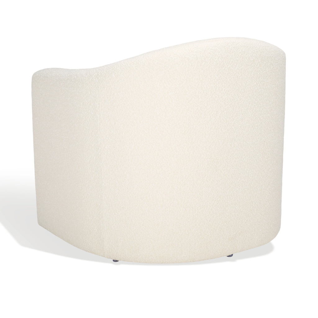 Ivory Boucle Accent Chair L2461