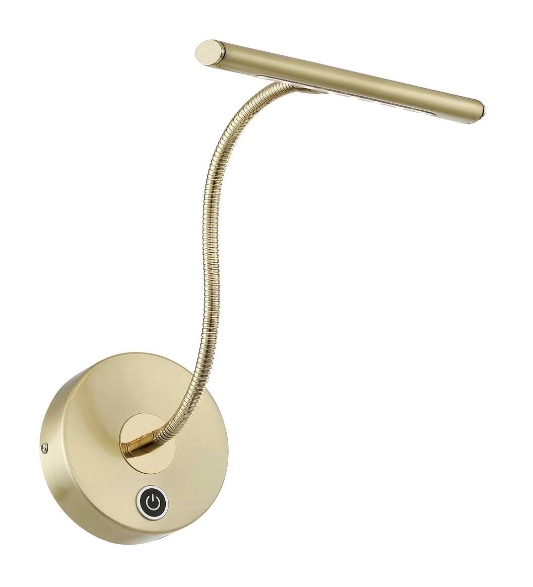 Curtis LED Picture Light in Brass Matte P7073