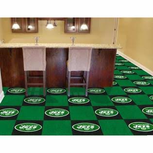 NFL New York Jets Carpet Tiles Y516016