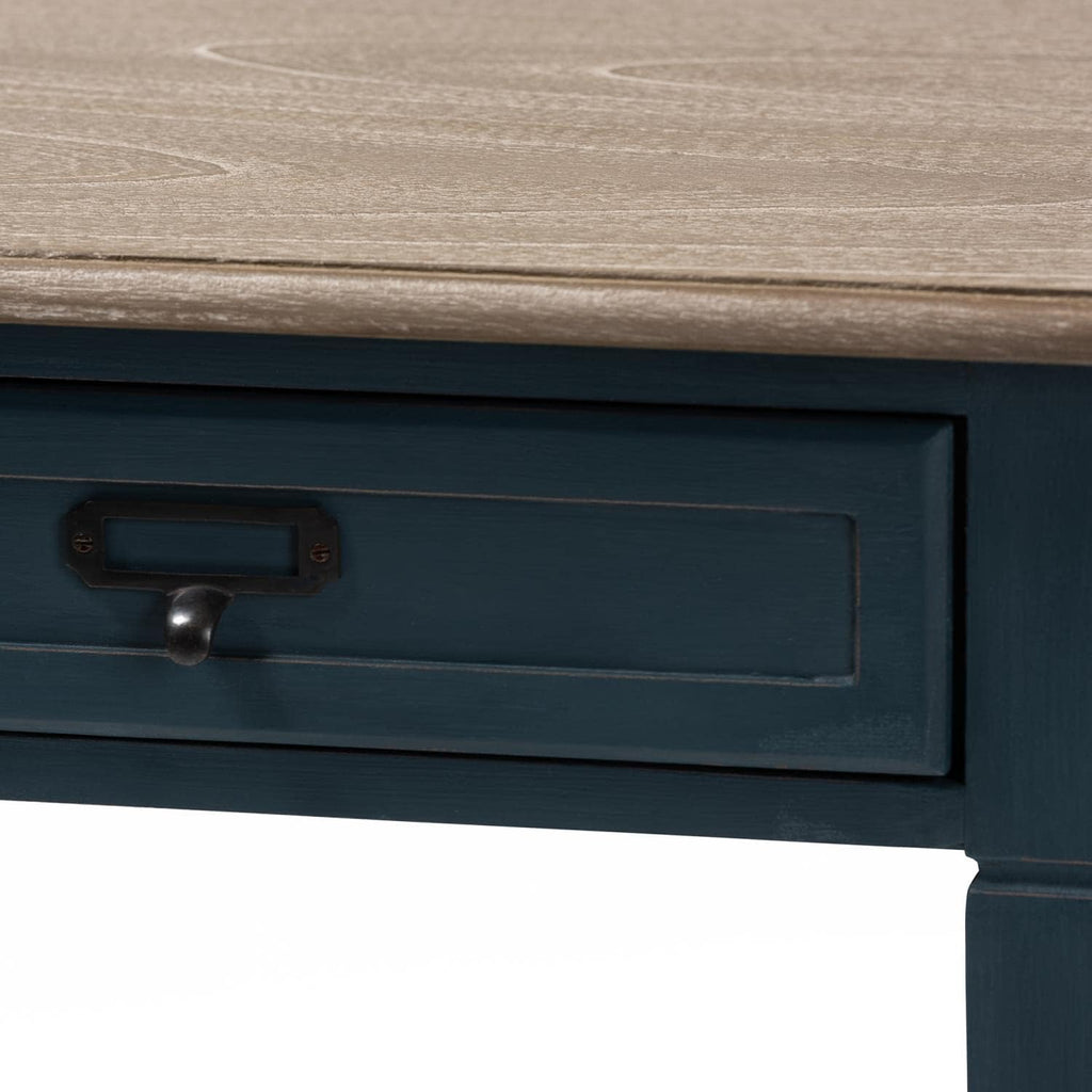 Spruce Blue Accent Writing Desk C6933