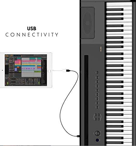 White 88-Key Weighted Hammer Action Digital Piano N353964