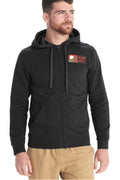 Mens Full Zip Hoodie Large Black H6512
