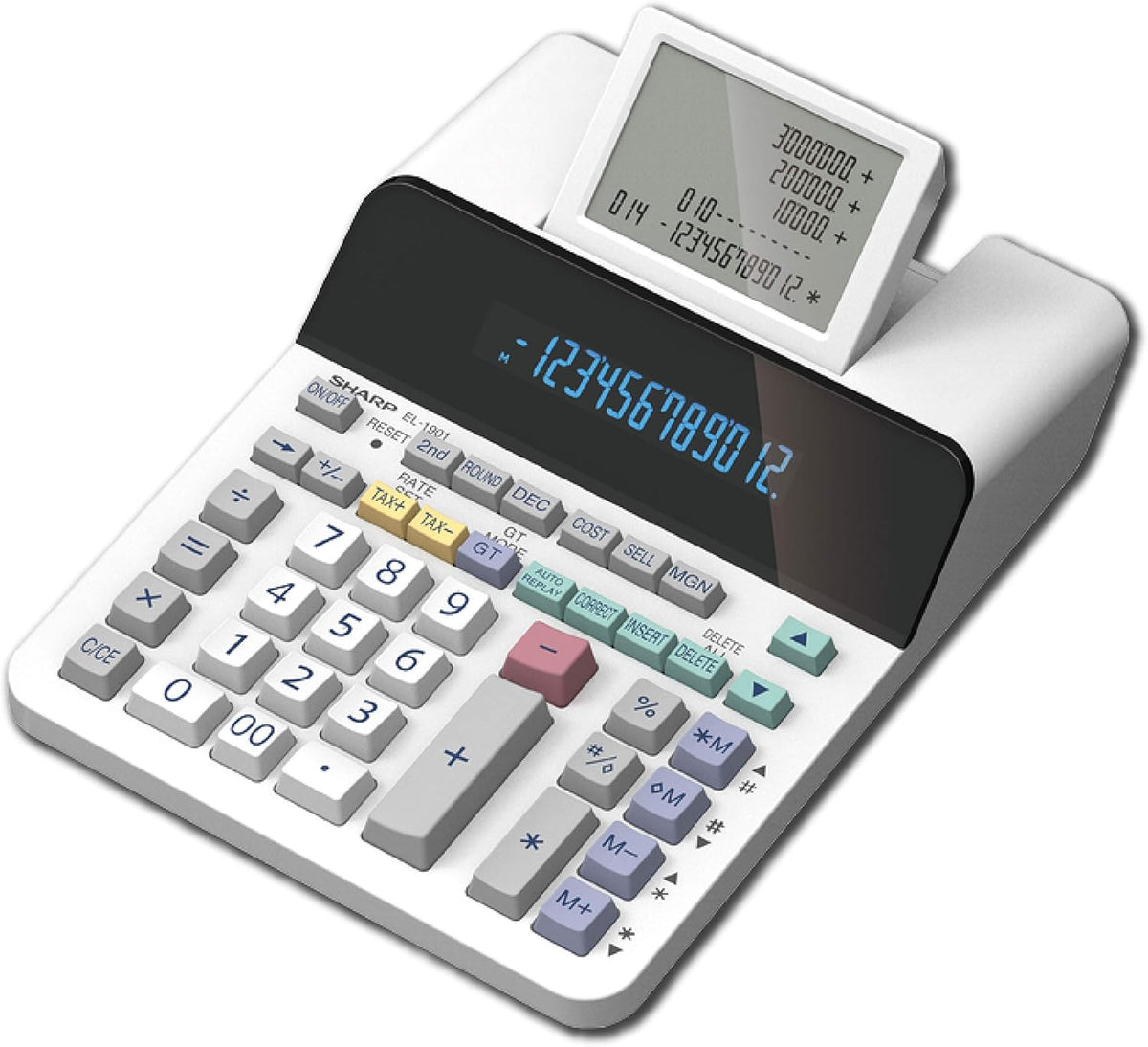 12-Digit LCD Paperless Printing Calculator V335439