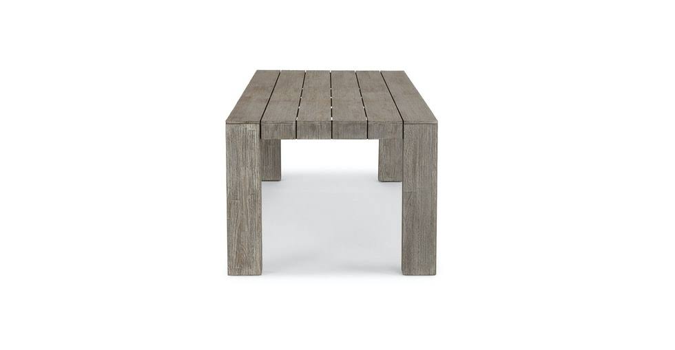 Outdoor Dining Table for 10 Solid Acacia S637334