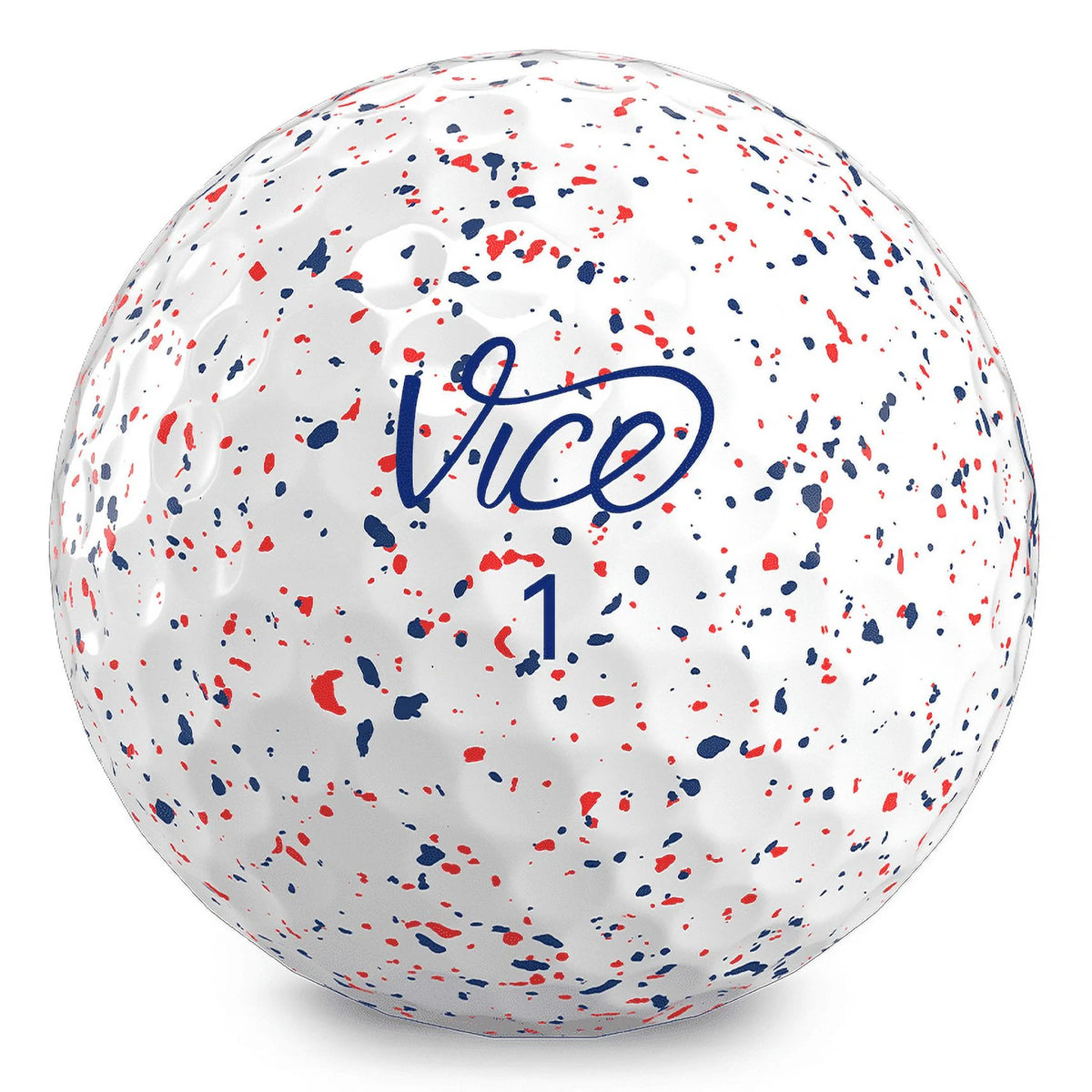 Red & Blue Golf Balls 1 Dozen H5304