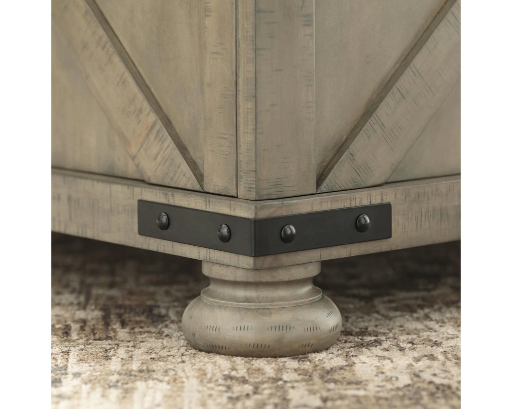 Gray Coffee Table With Storage F513