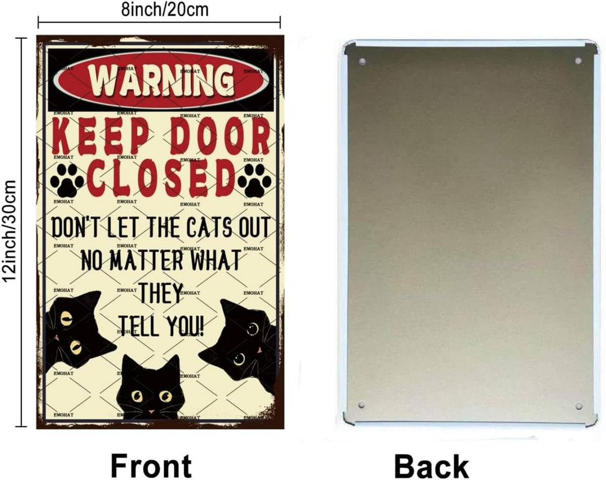 Metal Sign 8x12 Inch V999027