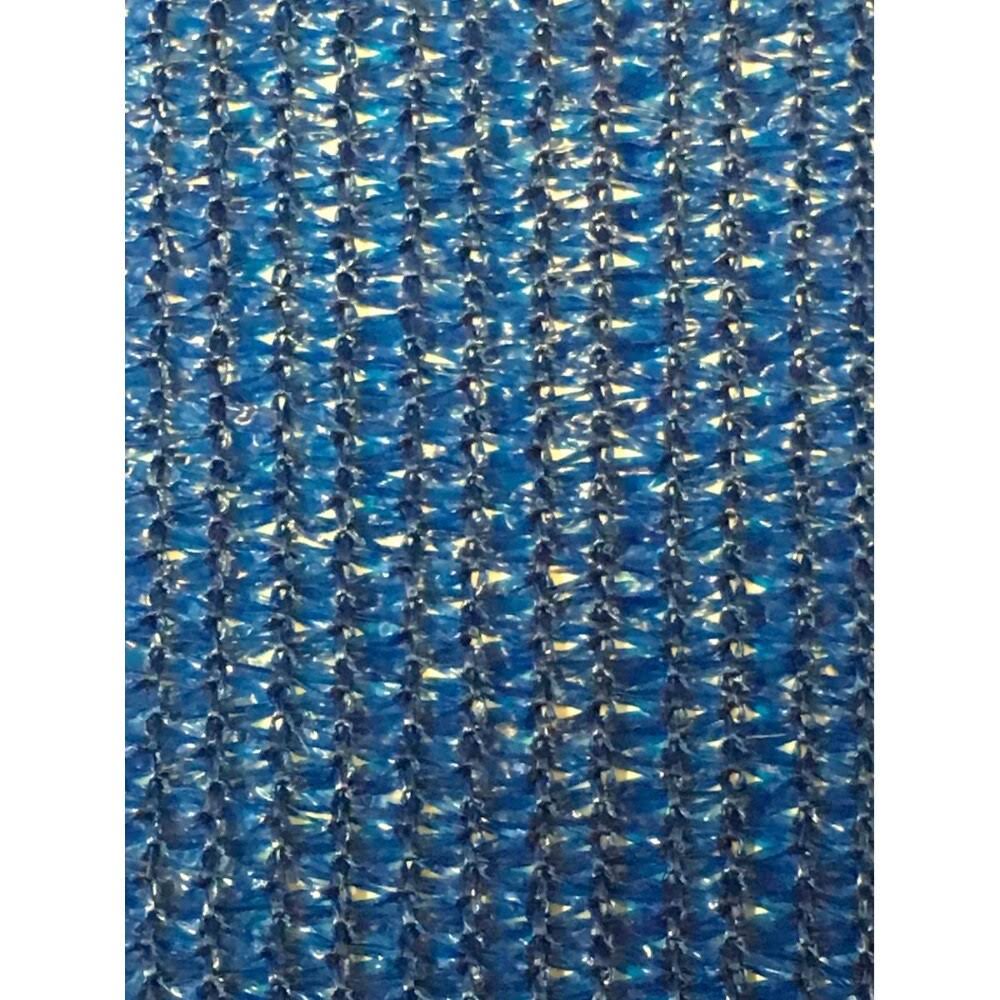 Blue Knitted Privacy Cloth E8786